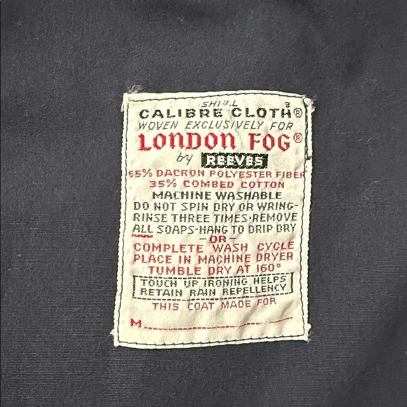 Vintage London Fog Jacket - Reg40 - Picture 3 of 4